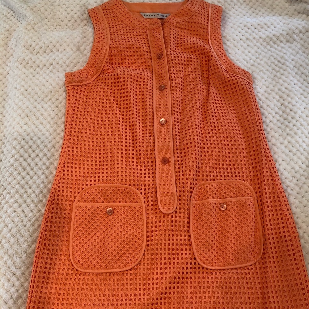 NWOT Trina Turk Eyelet Dress
